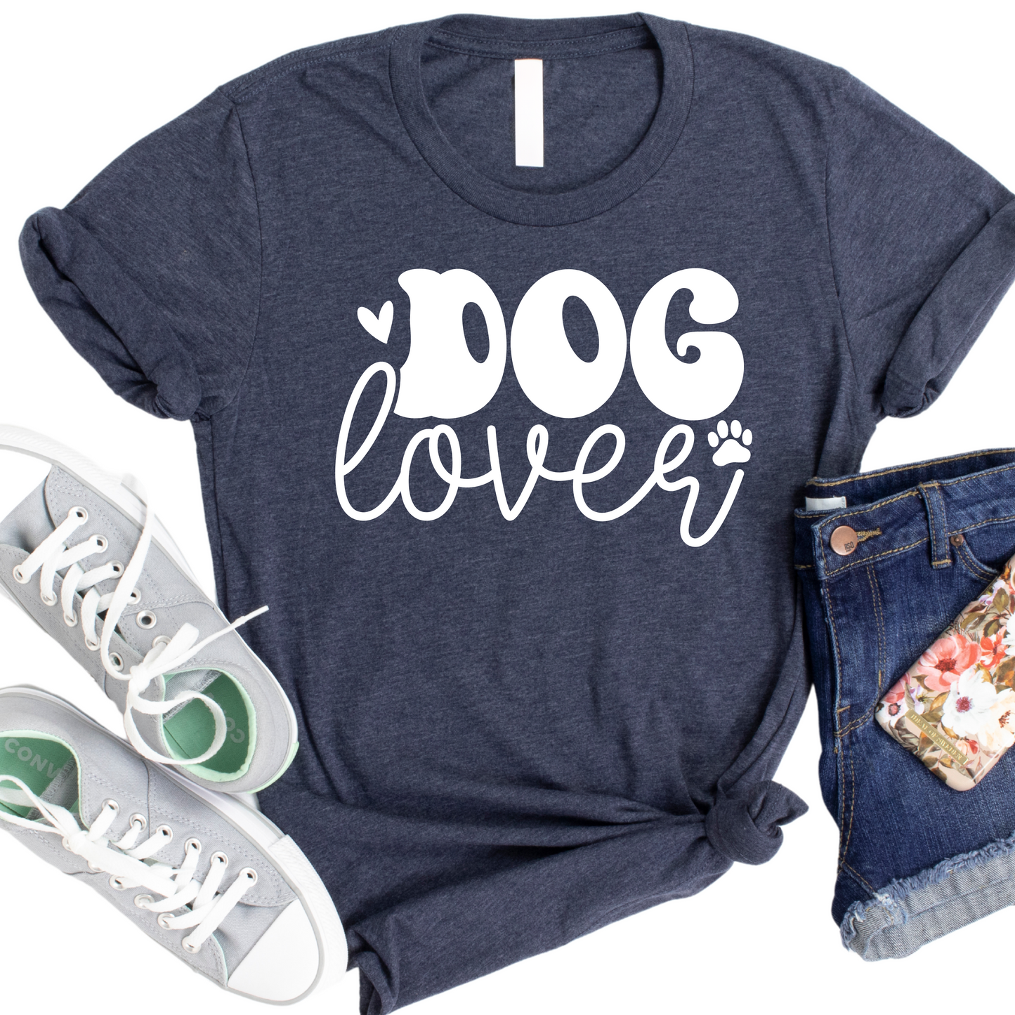 Dog Lover T-Shirt - Funny Dog Mom Shirt - Cute Graphic Tee for Pet Owners - Gift for Dog Lovers - Trendy Dog Mom Life Shirt
