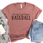 Funny Baseball Fan T-Shirt - I Can't We Have Baseball Shirt - Game Day Outfit for Women - Baseball Mom Tee - Softball Fan Gift Idea