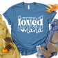 Loved Nana Shirt - Cute Grandmother Gift Tee, Nana Graphic T-Shirt for Women, Mother’s Day Outfit, Family Matching Clothes