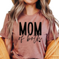 Mom of Both Shirt - Funny Mom Life Graphic Tee, Cute Motherhood T-Shirt for Boy and Girl Moms, Perfect Gift for Moms