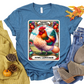 Fluckety Fluck Fluck Chicken T-Shirt - Funny Fowl Language Graphic Tee - Hilarious Farm Lover Gift - Sassy Rooster Shirt for Humor Fans