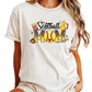 Softball Mom T-Shirt - Cute Leopard Print Baseball Tee - Sports Mom Graphic Shirt - Softball Fan Gift - Mother's Day Softball Apparel