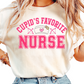 Cupid's Favorite Nurse T-Shirt - Valentine's Day Nurse Shirt - Cute Nurse Appreciation Gift - Funny Valentine's Nurse Tee