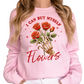 I Can Buy Myself Flowers Shirt - Retro Skeleton Hand Rose Graphic Tee - Funny Empowerment Valentine's Day Shirt for Women