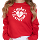 Cupid Rhymes With Stupid T-Shirt or Sweatshirt - Funny Anti-Valentine Shirt - Pink Tee for Singles - Sassy Valentine’s Day Outfit Idea