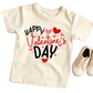 Happy Valentine's Day Shirt - Baby, Toddler, Youth Sizes - Cute Heart Graphic Tee for Kids - Fun Valentine's Day Outfit for Boys or Girls