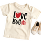 Love Bug Shirt for Kids - Baby, Toddler, Youth Sizes - Cute Ladybug Valentine’s Day Graphic Tee - Adorable Valentine Outfit for Kids