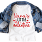 Nana's Little Valentine Shirt - Baby, Toddler, and Youth Sizes - Cute Kids Valentine’s Day Outfit - Grandparent Gift for Boys & Girls