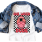 One Loved Dude Valentine Shirt - Baby, Toddler, and Youth Sizes - Cool Boys Valentine's Day Tee - Checkered Heart Outfit