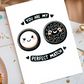 You Are My Perfect Match Cookie Pun Card - Cute Valentine’s Day Greeting Card - Funny Romantic Love Card for Oreo Fans - Adorable Gift