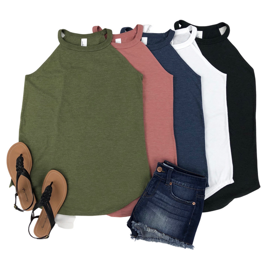 A Run a Day Keeps the Calories Away Tank Top - Funny Fitness Workout Shirt - Motivational Gym Apparel - Activewear for Women - Running Gift