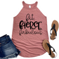 Fit Fierce Fabulous Tank Top - Motivational Fitness Shirt for Women - Workout Gym Apparel - Empowering Activewear for Women