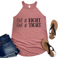 Get It Right Get It Tight Tank Top - Motivational Workout Shirt for Women - Fitness Gym Apparel - Activewear Gift - Womans Weightlifting