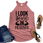 I Look Good in Muscles Tank Top - Funny Fitness Workout Shirt - Women’s Gym Motivation Tank - Gift for Fitness Lovers - womans Muscle Gym Top