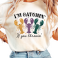 I'm Catchin' If You're Throwin' Mardi Gras Shirt for Women - NOLA Beads Shirt - Funny Louisiana Party T-Shirt - Mardi Gras Parade Shirt