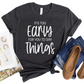 It’s Too Early for You to Say Things T-Shirt - Funny Morning Graphic Tee - Sassy Women’s Shirt - Gift for Coffee Lovers