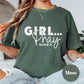 Girl Pray Comfort Colors® Shirt, Philippians 4:6 Christian Tee, Faith-Based Shirt, Inspirational Bible Verse Shirt, Religious tee for Women