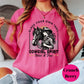 Cowgirl Spirit Comfort Colors® Shirt, Blaze Your Own Trail Shirt, Western Graphic Tee, Wild and Free Horse Shirt, Retro Rodeo Cowgirl Tee