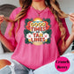 Good Times and Tan Lines Comfort Colors® Shirt, Tropical Summer Graphic Tee, Beach Vibes Shirt, Vacation T-Shirt, Retro Floral Tee