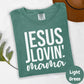 Jesus Lovin' Mama Comfort Colors® Shirt, Christian Mom Graphic Tee, Faith Shirt for Women, Worship Tee, Spiritual Motherhood Gift