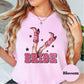 Boots Up Bride Comfort Colors® Shirt, Pink Glitter Cowgirl Bride Tee, Western Bachelorette Party Shirt, Fun Country Wedding Bride Shirt