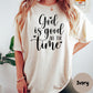 God Is Good All the Time Comfort Colors® Shirt, Faith Quote Tee, Christian Shirt for Women, Uplifting Religious Gift, Encouraging Bible Tee