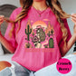 Desert Bride Comfort Colors® Shirt, Western Boho Bachelorette Tee, Cactus Wedding Shirt, Cowgirl Bride Shirt, Sunset Country Bride Gift