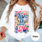 To Rise Up Stoop Low Shirt, Comfort Colors® Christian Tee, Humble Servant Shirt, Bold Floral Faith Shirt, Christian Encouragement Tee