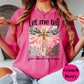 Let Me Tell You About My Jesus Shirt, Comfort Colors® Christian Shirt, Bold Faith Cross Tee, Leopard Print Cross Shirt, Jesus Lover Gift