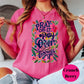 Pray On It Pray Over It Pray Through It Shirt, Comfort Colors® Christian Tee, Bold Faith Shirt, Colorful Prayer Shirt, Inspirational Gift