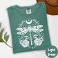 Mystical Dragonfly Moon Shirt, Comfort Colors® Boho Graphic Tee, Spiritual Nature Shirt, Witchy Aesthetic Tee, Lunar Moth Shirt