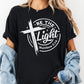 Be the Light Shirt, Comfort Colors® Christian Shirt, Matthew 5:14 Tee, Faith-Based Shirt, Inspirational Bible Verse Shirt, Christian Gift