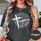 Godfidence Shirt for Women, Comfort Colors® Christian Tee, Inspirational Faith Shirt, Jesus Graphic Tee, Knowing I Can’t But He Can Shirt
