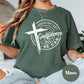 Godfidence Shirt for Women, Comfort Colors® Christian Tee, Inspirational Faith Shirt, Jesus Graphic Tee, Knowing I Can’t But He Can Shirt