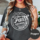 Faith Can Move Mountains Shirt, Comfort Colors® Christian Tee, Matthew 17:20 Bible Verse Shirt, Inspirational Faith Shirt, Religious Tee
