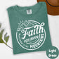Faith Can Move Mountains Shirt, Comfort Colors® Christian Tee, Matthew 17:20 Bible Verse Shirt, Inspirational Faith Shirt, Religious Tee