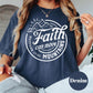 Faith Can Move Mountains Shirt, Comfort Colors® Christian Tee, Matthew 17:20 Bible Verse Shirt, Inspirational Faith Shirt, Religious Tee