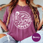 Surviving Purely Out of Spite Shirt, Comfort Colors® Funny Skeleton Graphic Tee, Spicy Sarcastic Shirt for Women, Dark Humor Attitude Gift
