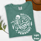 Do I Look Like a People Person Shirt, Comfort Colors® Funny Skeleton Tee, Anti-Social Graphic Tee for Women, Sarcastic Introvert Shirt
