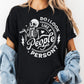 Do I Look Like a People Person Shirt, Comfort Colors® Funny Skeleton Tee, Anti-Social Graphic Tee for Women, Sarcastic Introvert Shirt