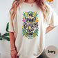 I Will Uphold You Shirt, Comfort Colors® Isaiah 41:10 Tee, Christian Floral Shirt, Faith-Based Encouragement Gift, Bible Verse Shir
