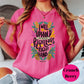 I Will Uphold You Shirt, Comfort Colors® Isaiah 41:10 Tee, Christian Floral Shirt, Faith-Based Encouragement Gift, Bible Verse Shir
