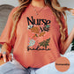 Nurse Graduate Shirt, Comfort Colors® Floral Nursing Graduation Tee, RN Graduate Gift for Her, Cute Medical School Tee, New Nurse Shirt