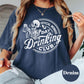 Day Drinking Club Shirt, Comfort Colors® Funny Skeleton Tee, Official Member Graphic Shirt for Women, Brunch Humor Drinking Gift Tee