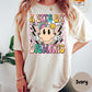 A Little Bit Dramatic Shirt, Retro Smiley Face Tee, Cute Graphic Shirt for Girls, Funny Rainbow Lightning Bolt Shirt