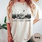 Live Love Camp Shirt, Camper Graphic Tee, Camping T-Shirt for Women, Outdoor Adventure Shirt, Retro Camper Tee