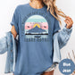 Lake Days Shirt, Boat Waves and Sun Rays Tee, Retro Lake Life Shirt, Summer Graphic Tee, Outdoors Camping Hiking T-Shirt
