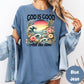 God Is Good All the Time Shirt, Comfort Colors® Christian Beach Tee, Faith-Based Ocean T-Shirt, Floral Scripture Shirt for Women