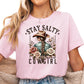 Stay Salty Cowgirl Shirt, Matthew 5:13 Shirt, Western Christian Shirt for Women, Faith-Based Cowgirl Tee, Country Girl Bible Verse Shirt