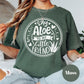 Say Aloe To My Little Friend Shirt, Comfort Colors® Plant Pun Shirt, Funny Plant Lover Gift, Succulent Shirt, Gardening Shirt, Plant Mom Tee